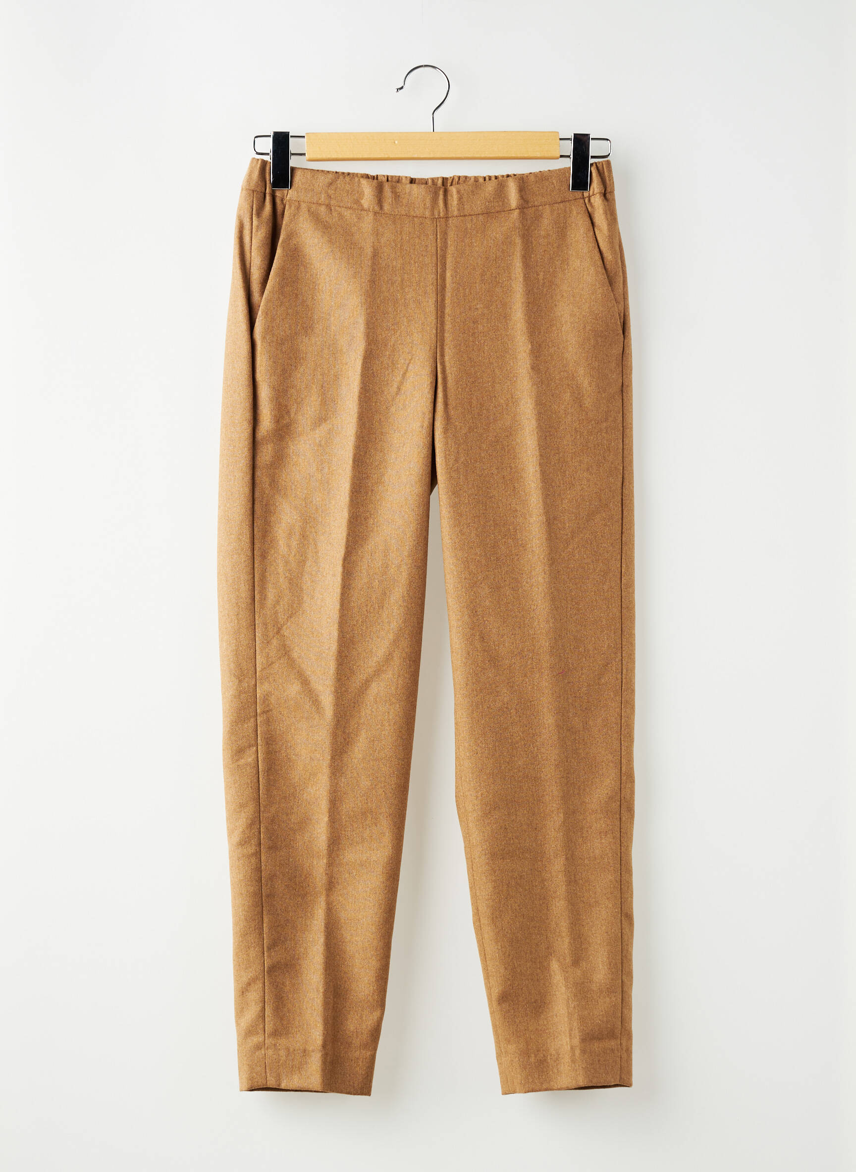 Pantalon drept bej HARTFORD femeie