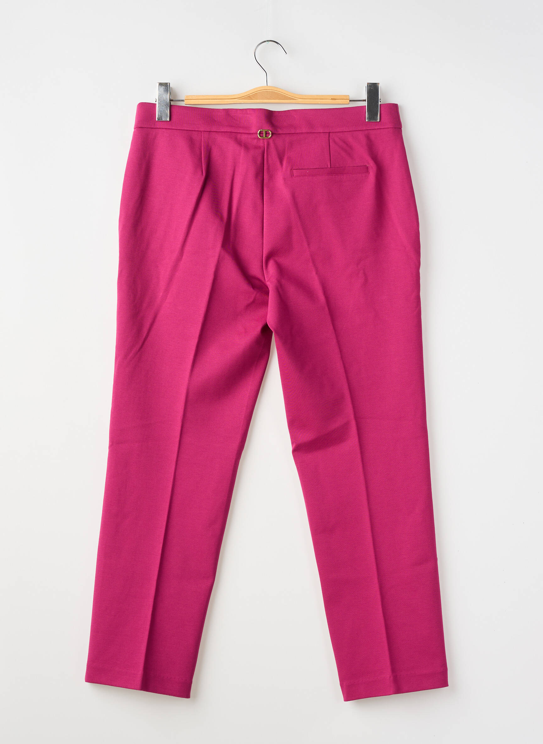 Pantalon chino roz TWINSET femeie