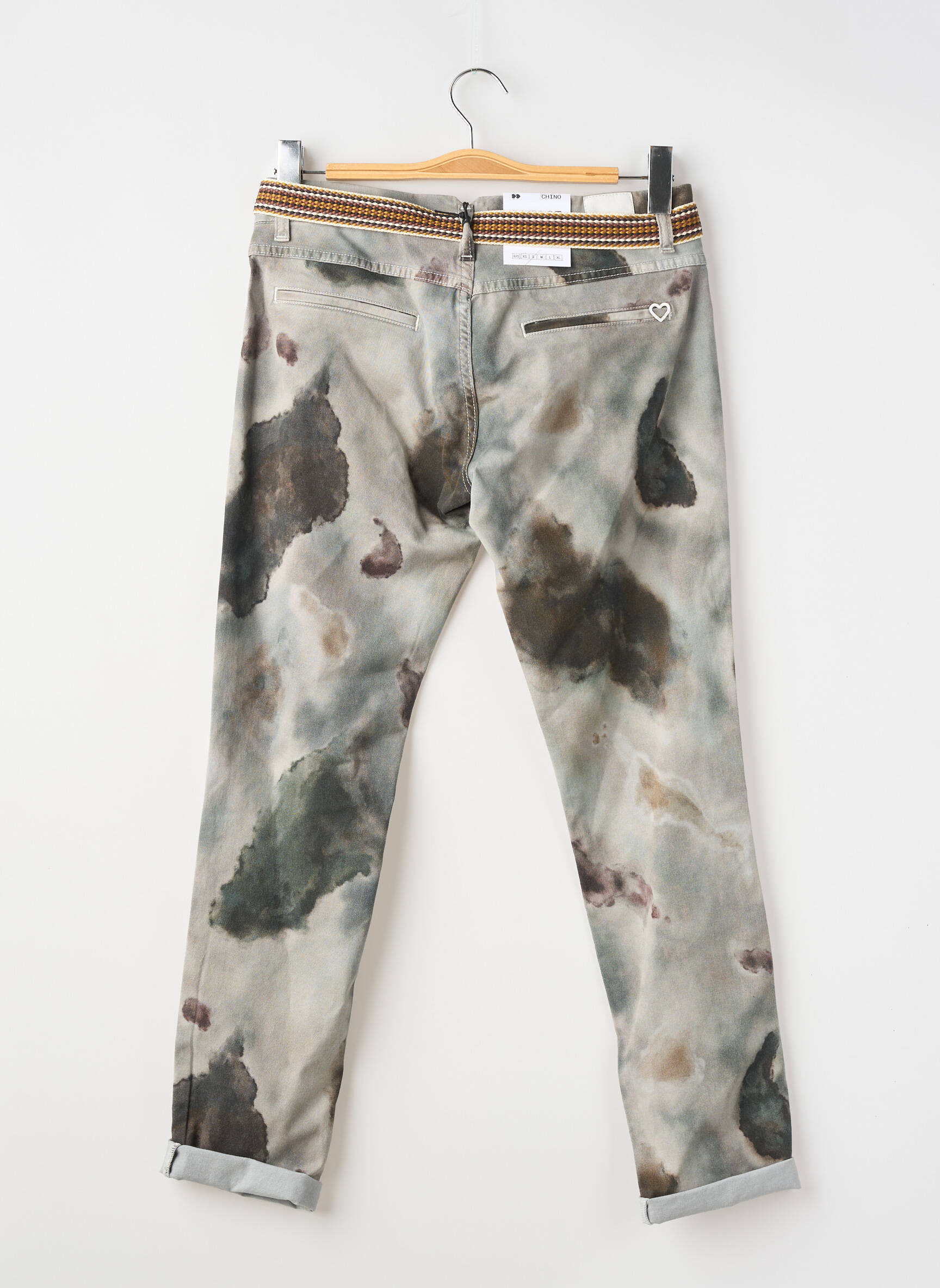 Pantalon cargo bej PLEASE femeie