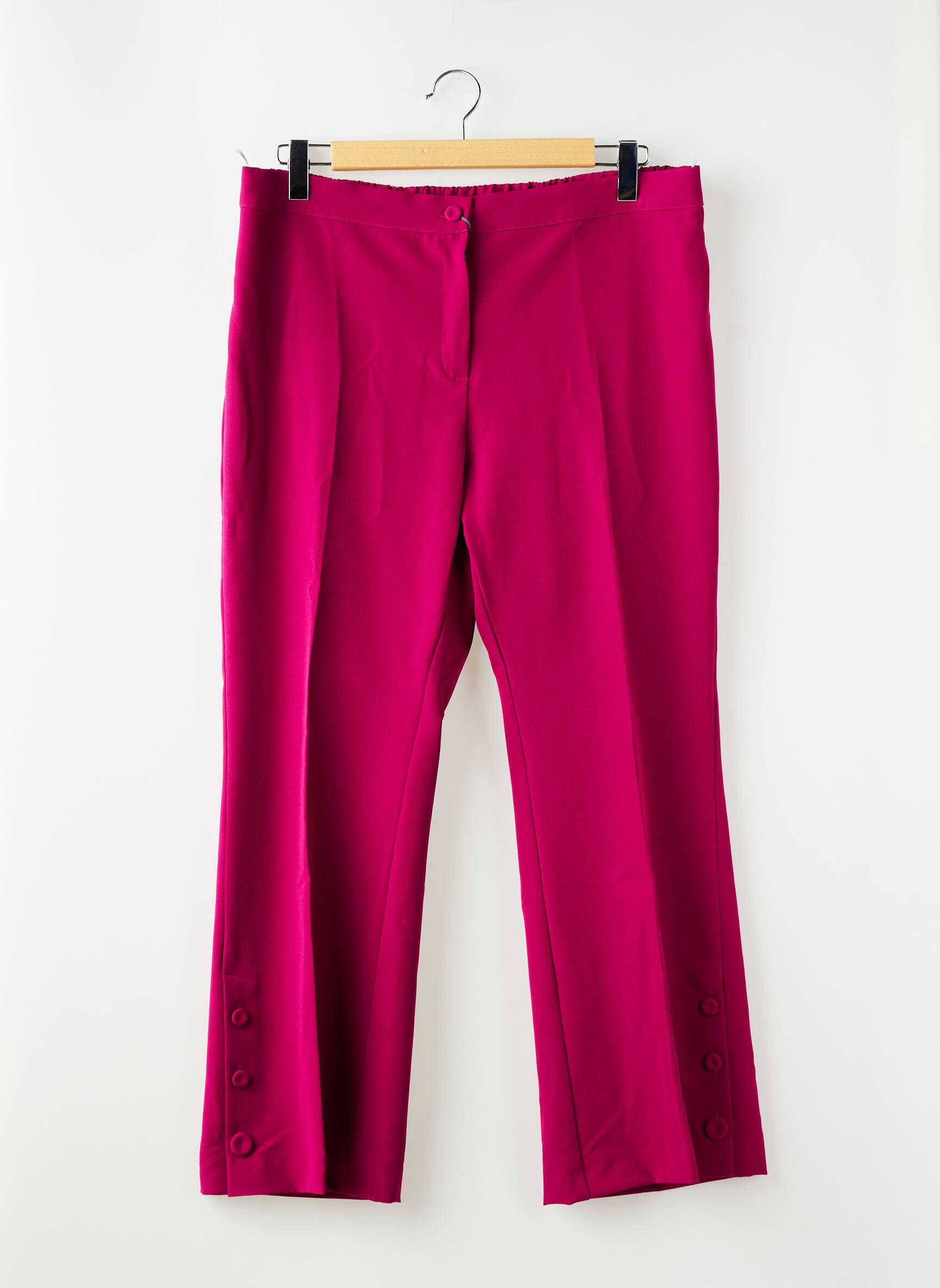 Pantalon drept violet PERSONA BY MARINA RINALDI femeie