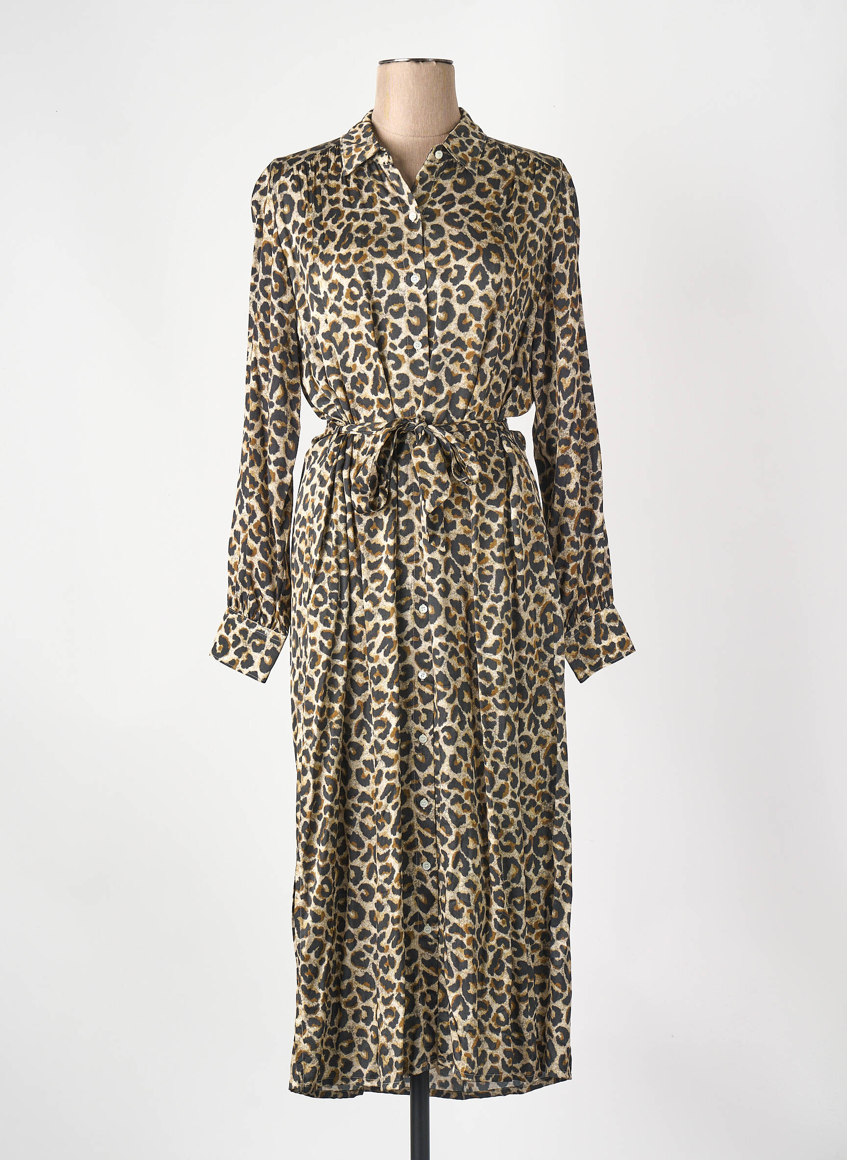 Rochie lungă alb HARTFORD femeie