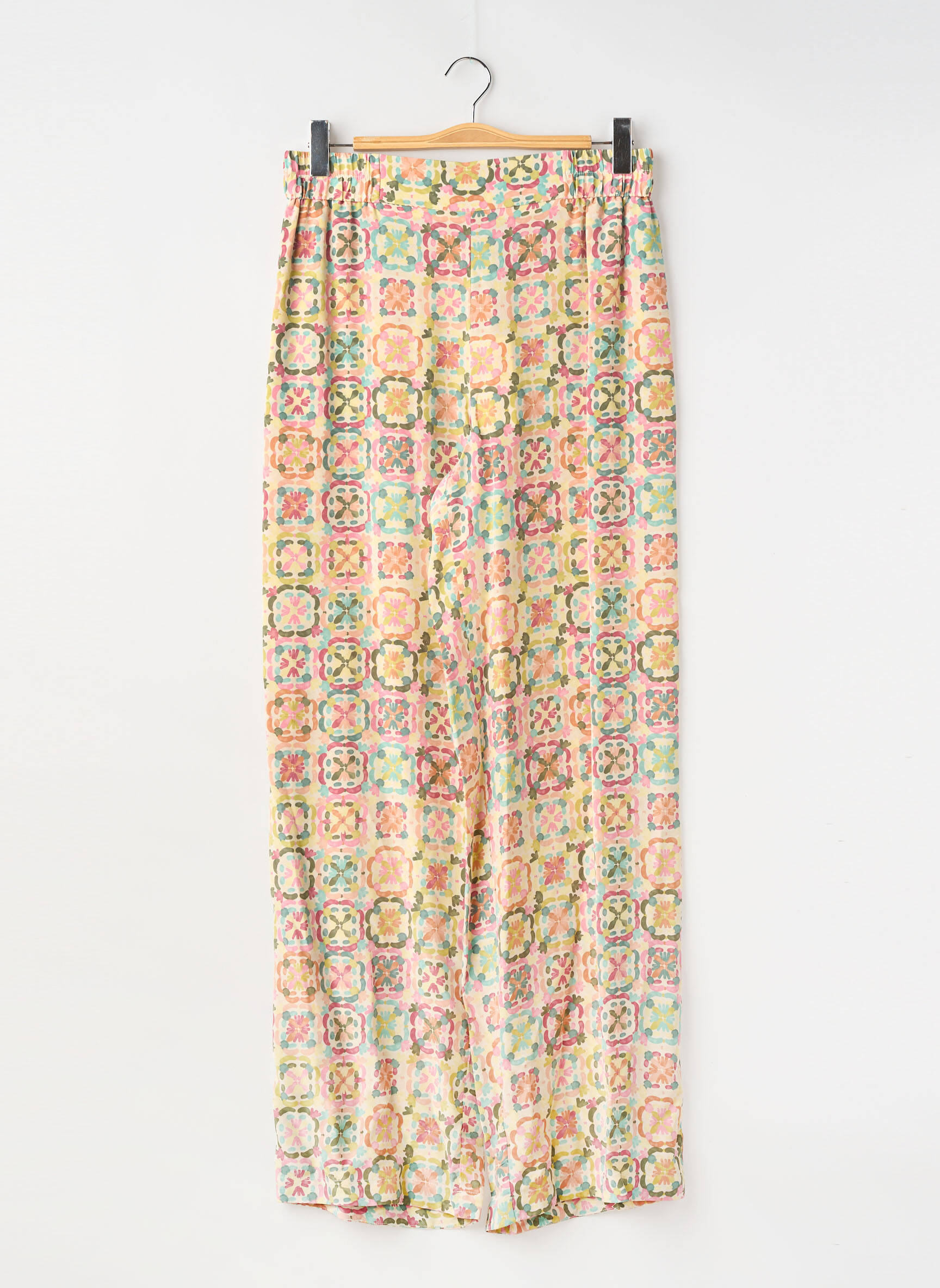Pantalon larg verde MOMONI femeie