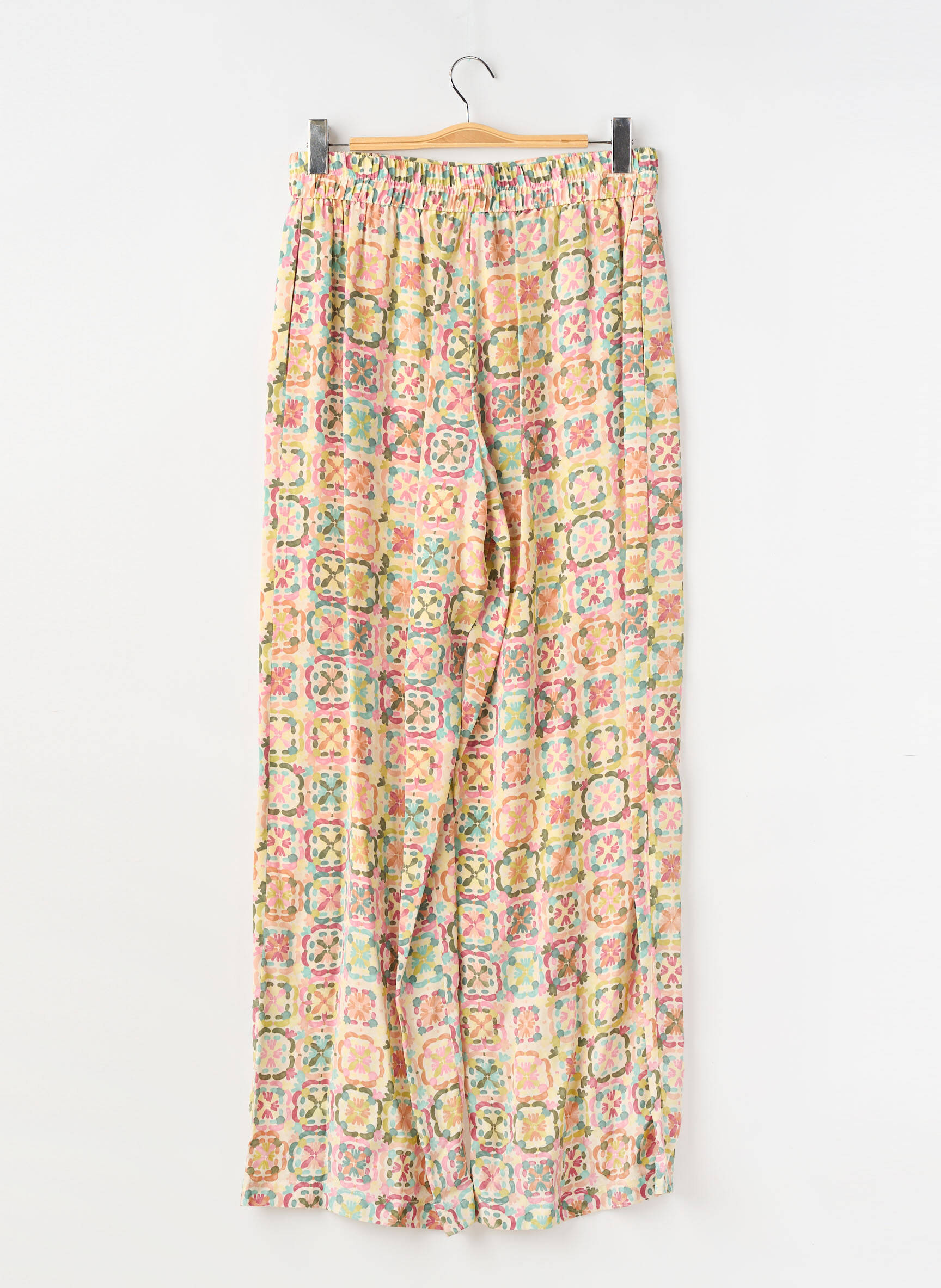 Pantalon larg verde MOMONI femeie
