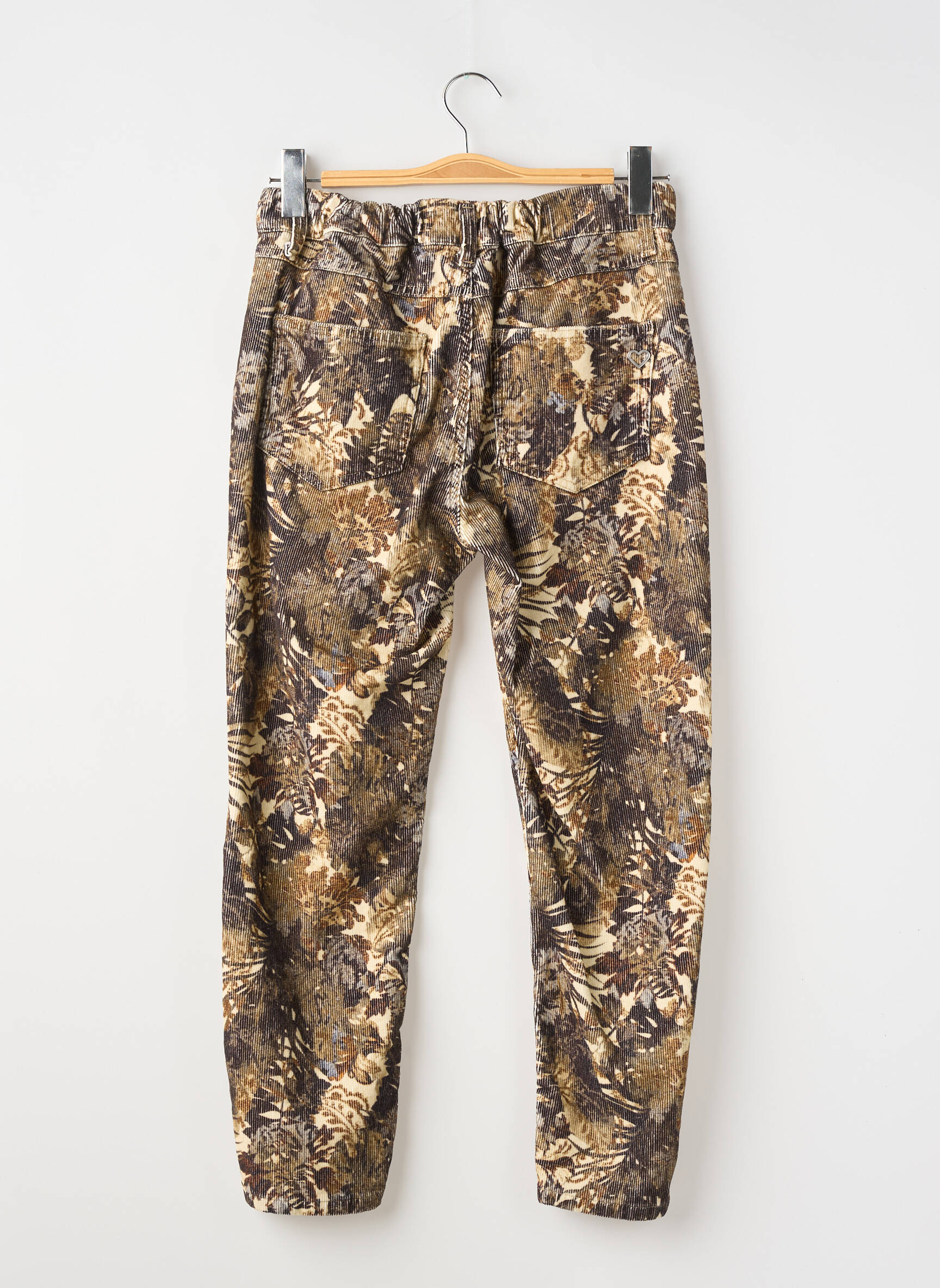 Pantalon drept multicolor PLEASE femeie