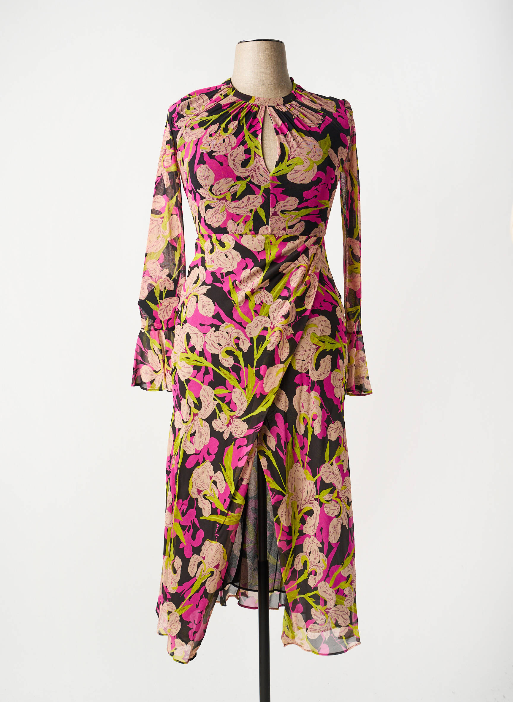 Rochie lungă multicolor PINKO femeie