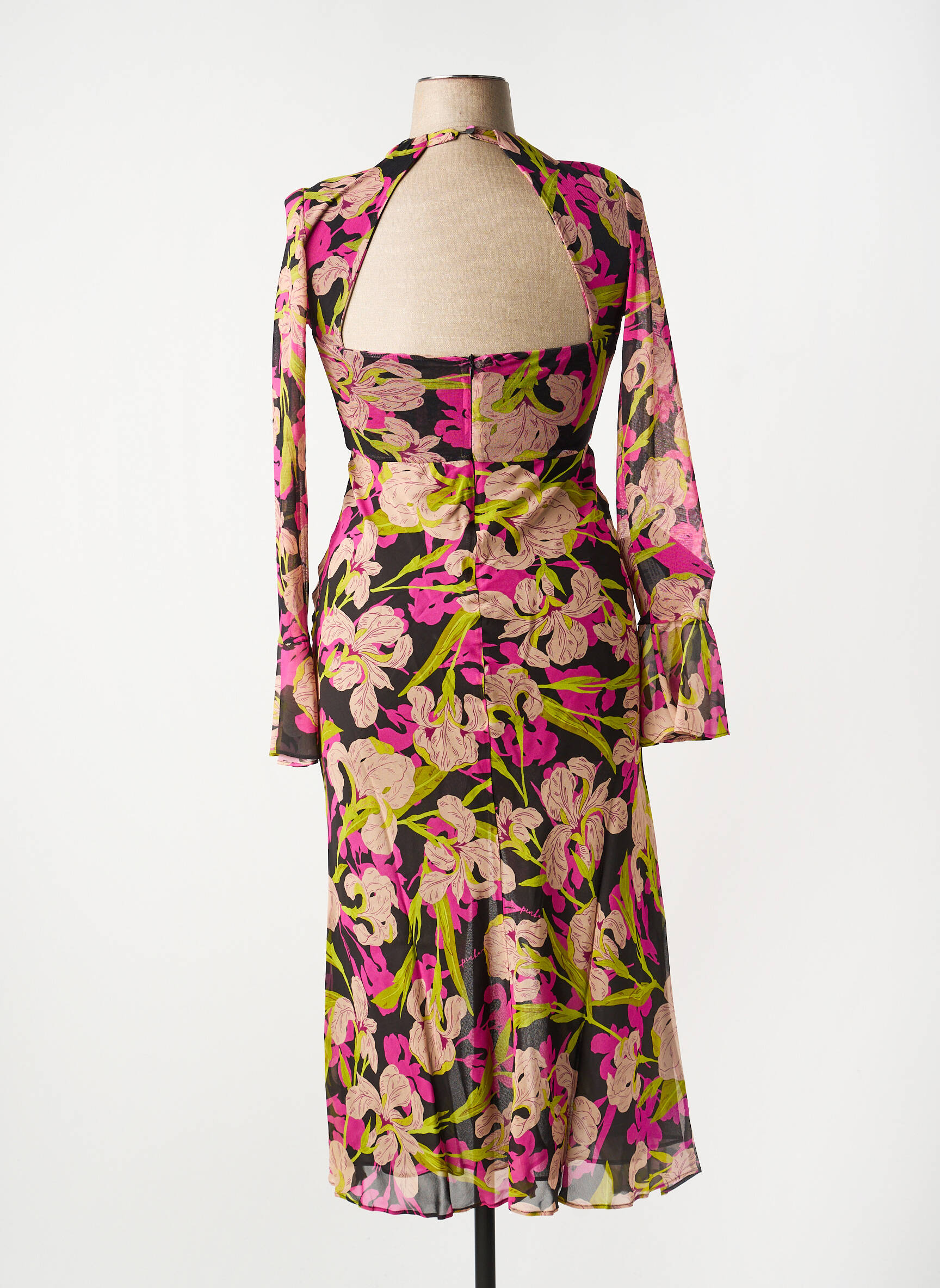 Rochie lungă multicolor PINKO femeie