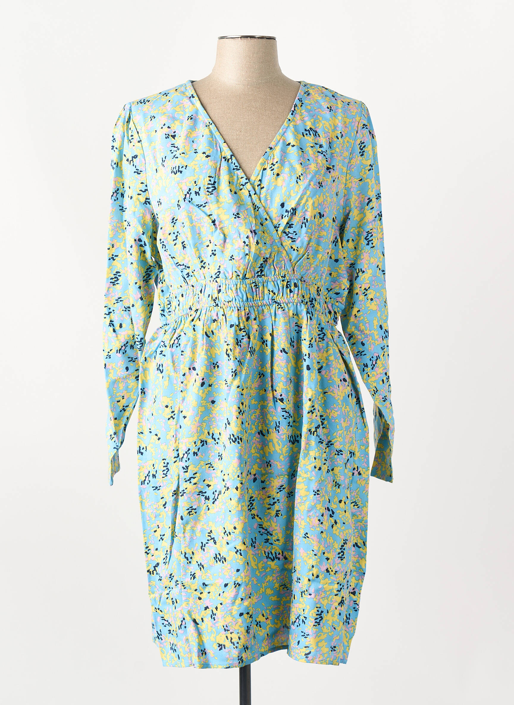 Rochie de maternitate albastru MAMA LICIOUS femeie