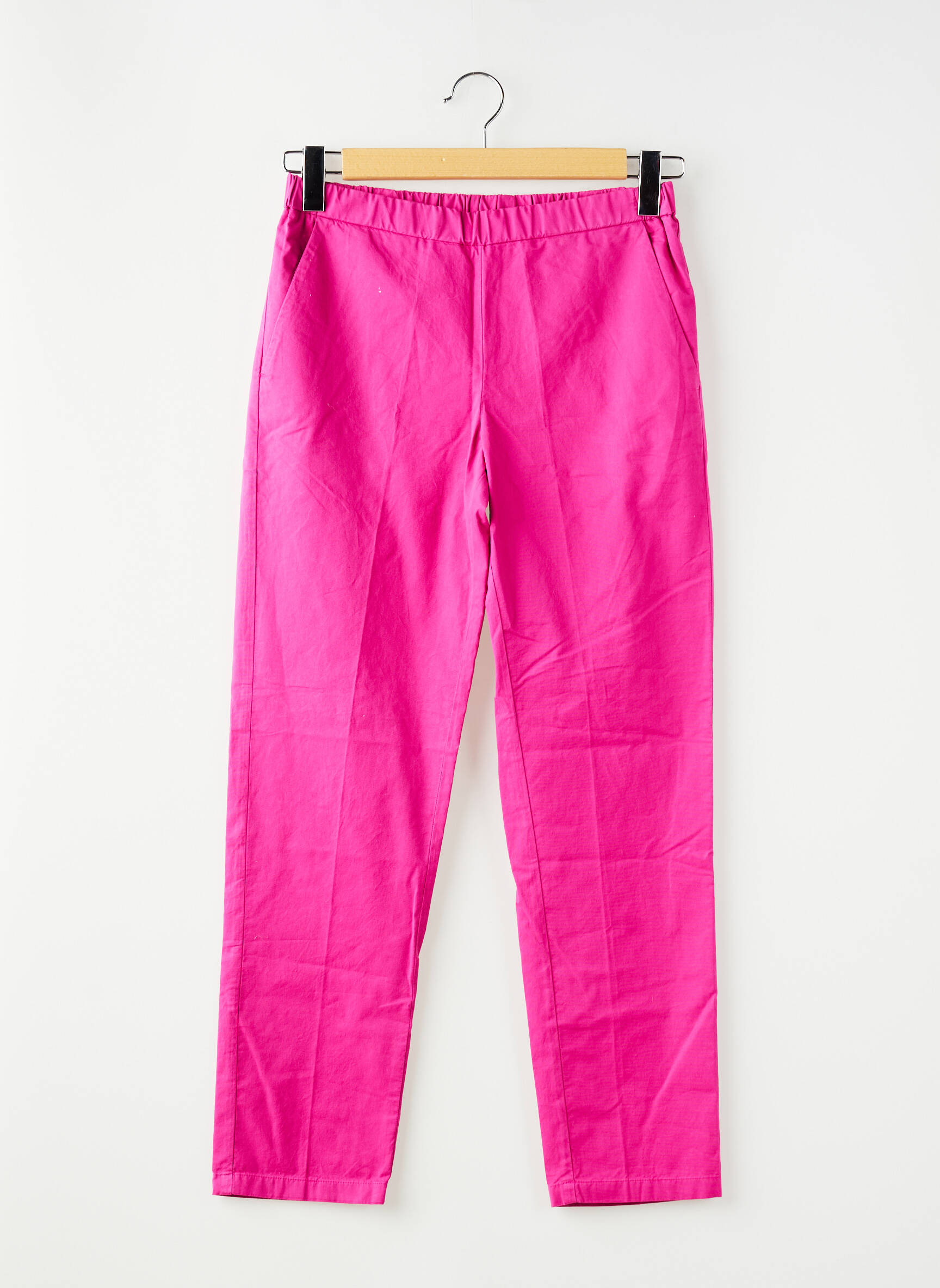 Pantalon drept roz HARTFORD femeie