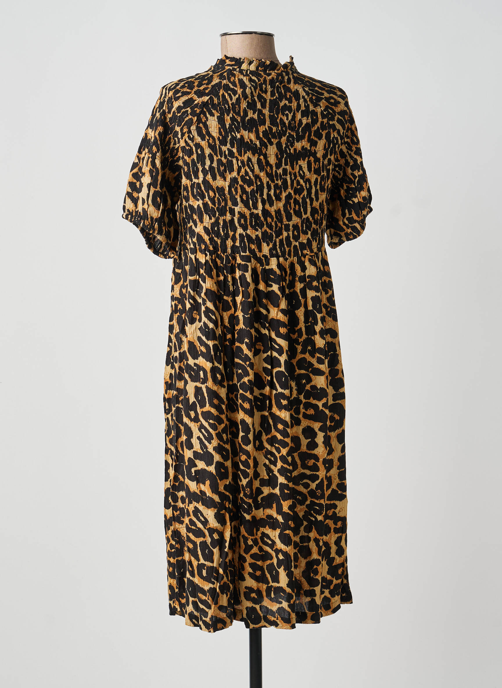 Rochie midi maro SUPERMOM femeie