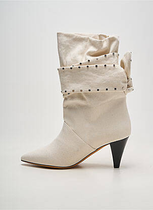 Botine/ghete alb IRO femeie
