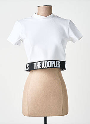 Tricou alb THE KOOPLES femeie