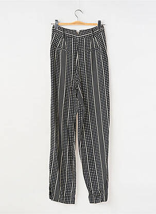 Pantalon larg negru LAURENCE BRAS femeie