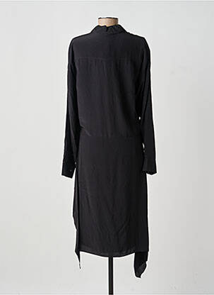 Rochie lungă negru THEORY femeie