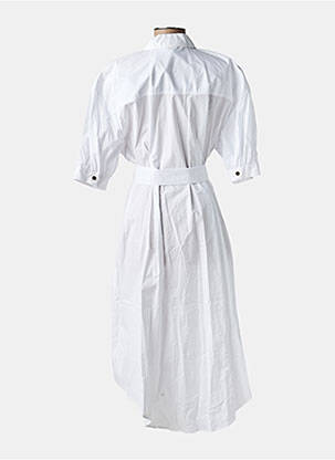 Rochie midi alb PINKO femeie