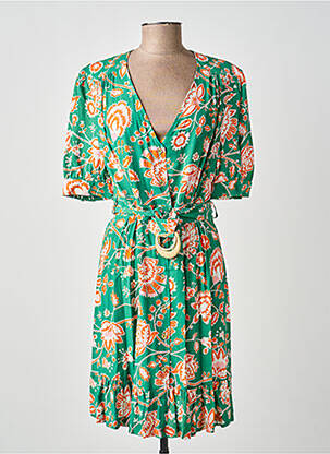 Rochie scurtă verde LA PETITE FRANCAISE femeie
