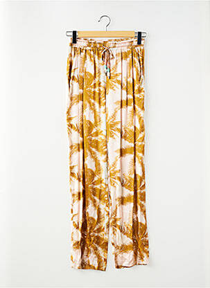 Pantalon larg portocalie LA PETITE FRANCAISE femeie