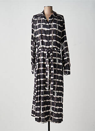 Rochie lungă negru PLEASE femeie