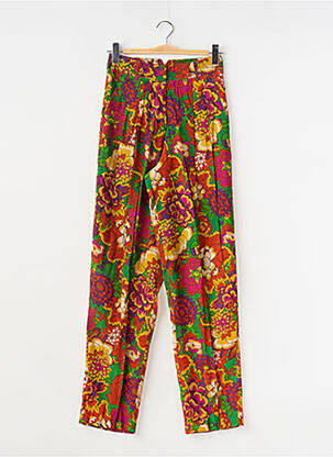 Pantalon drept multicolor LAURENCE BRAS femeie