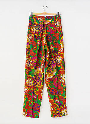 Pantalon drept multicolor LAURENCE BRAS femeie