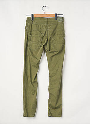 Pantalon slim kaki PLEASE femeie