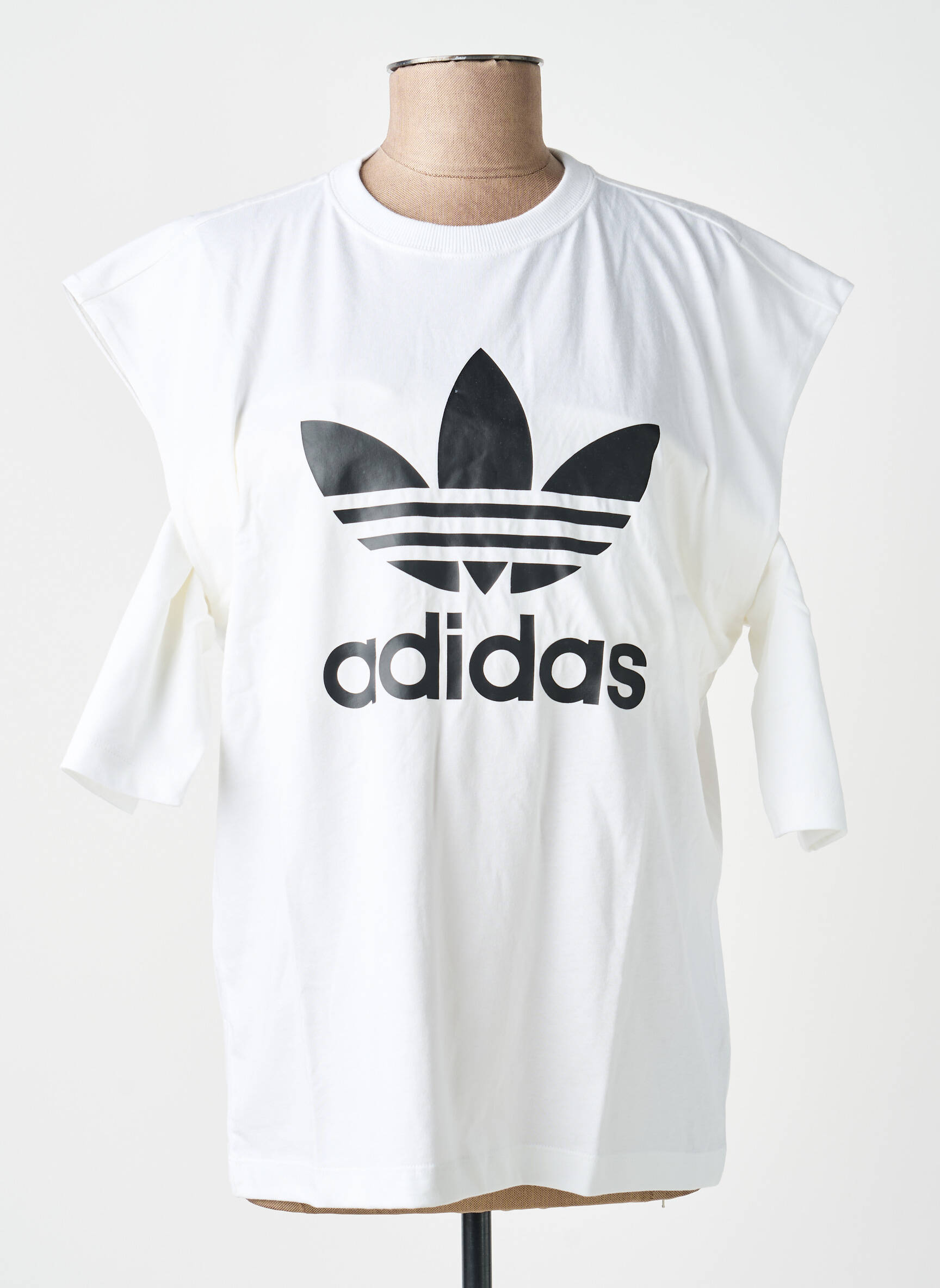Tricou alb ADIDAS femeie