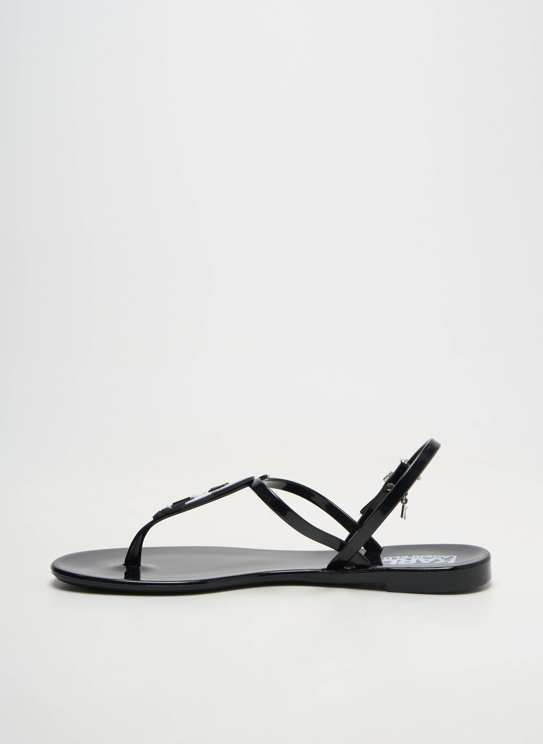 Sandale/pantofi decupați negru KARL LAGERFELD femeie