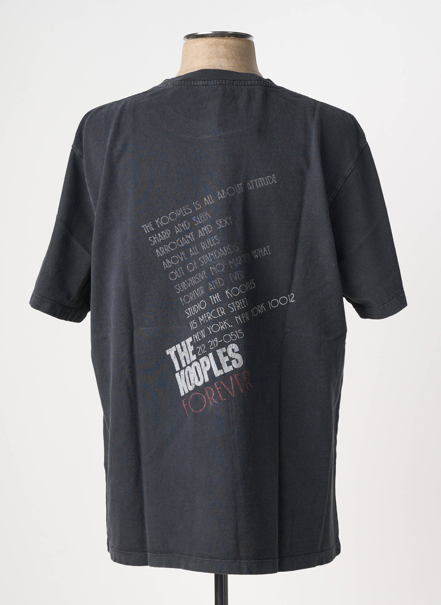 Tricou negru THE KOOPLES bărbat