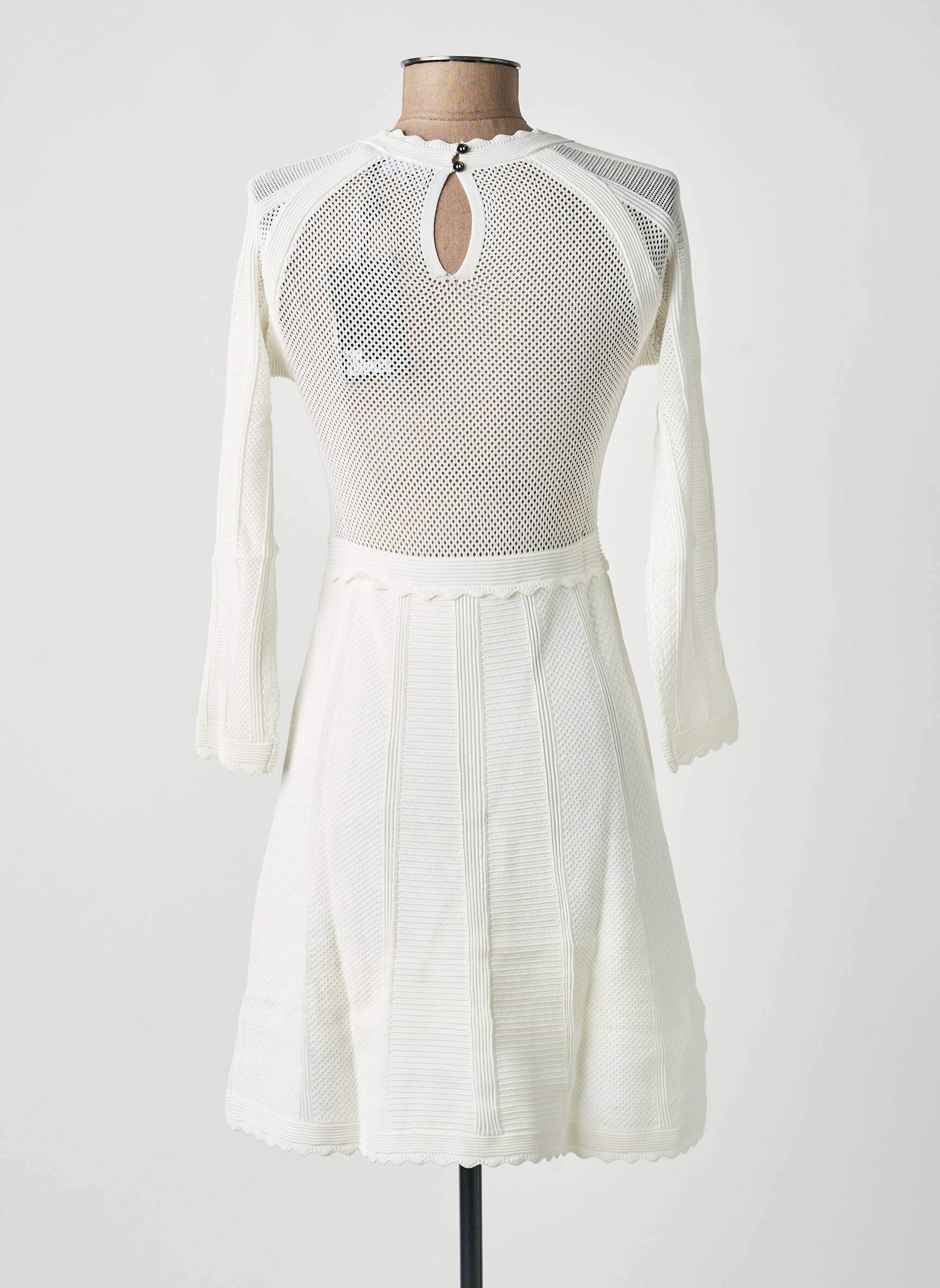 Rochie scurtă alb THE KOOPLES femeie