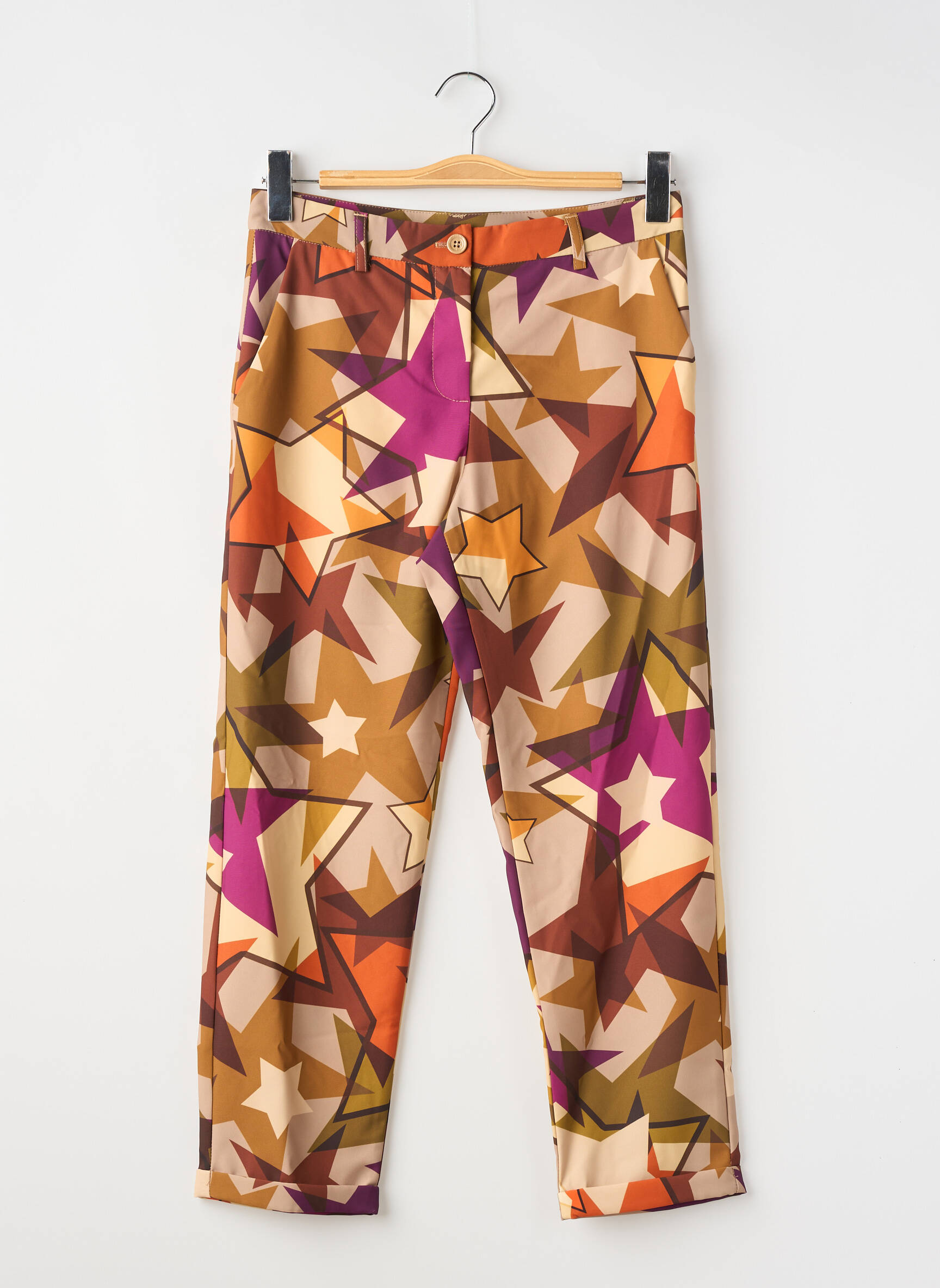 Pantalon drept bej IMPERIAL femeie