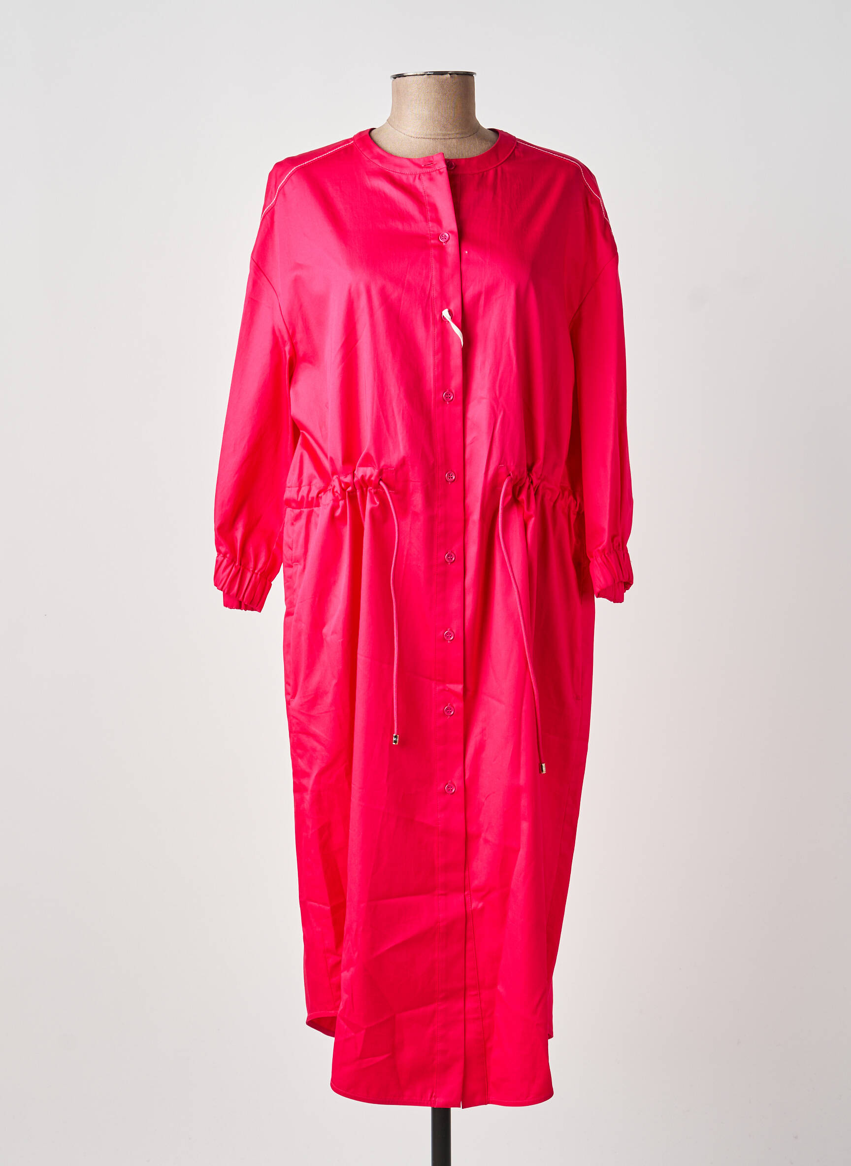 Rochie midi roz MAX MARA femeie