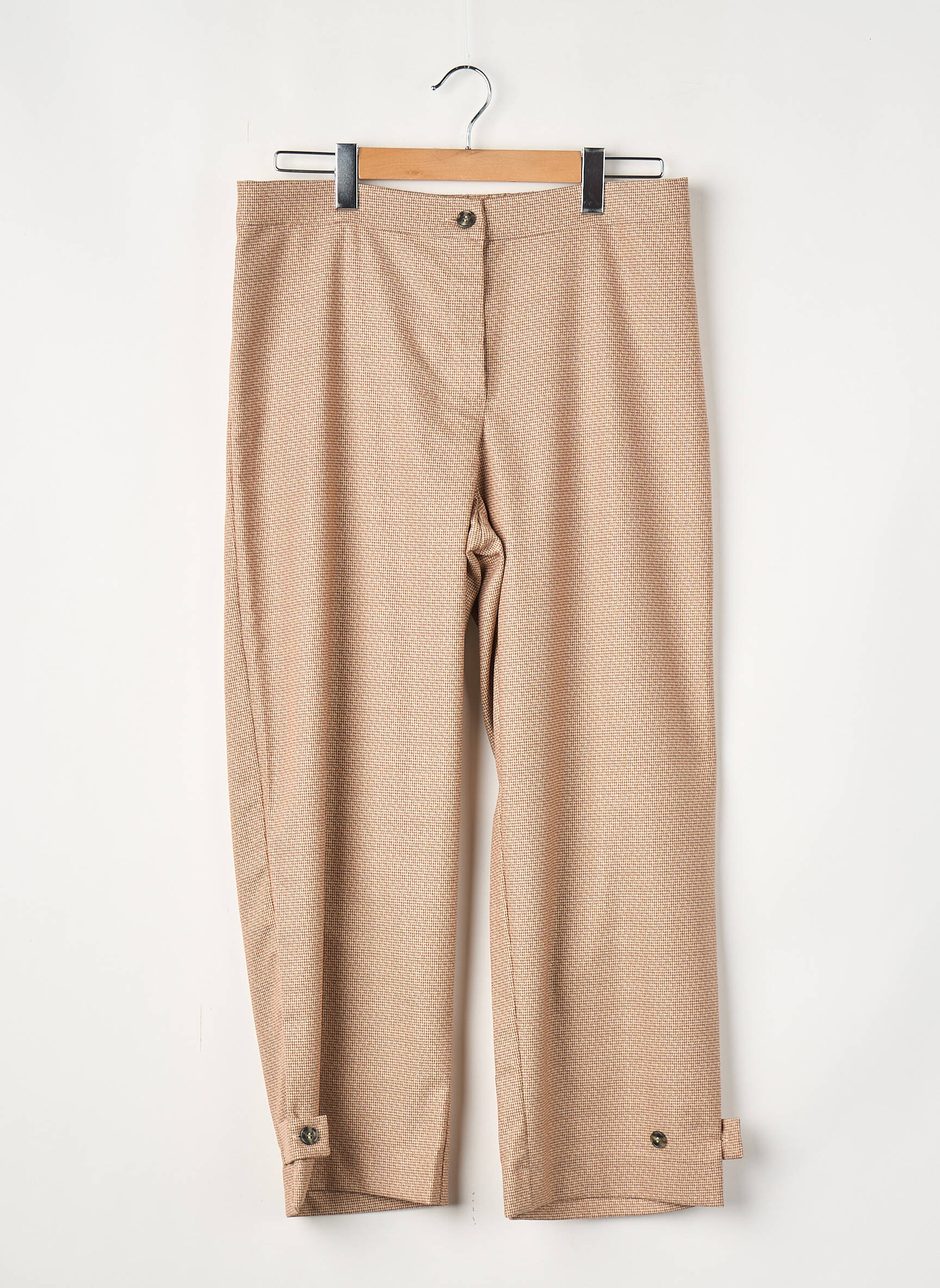Pantalon larg gri PERSONA BY MARINA RINALDI femeie