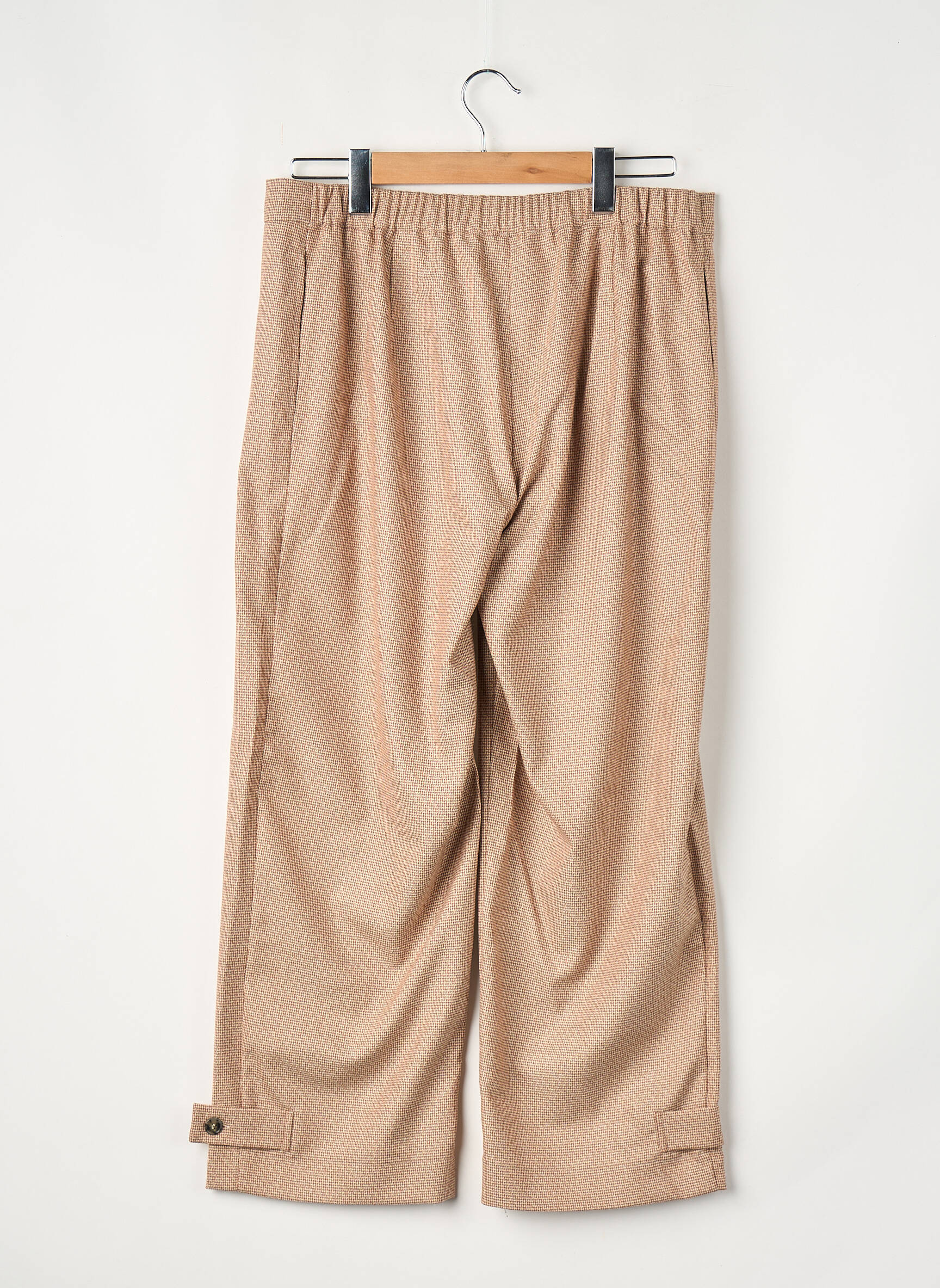 Pantalon larg gri PERSONA BY MARINA RINALDI femeie