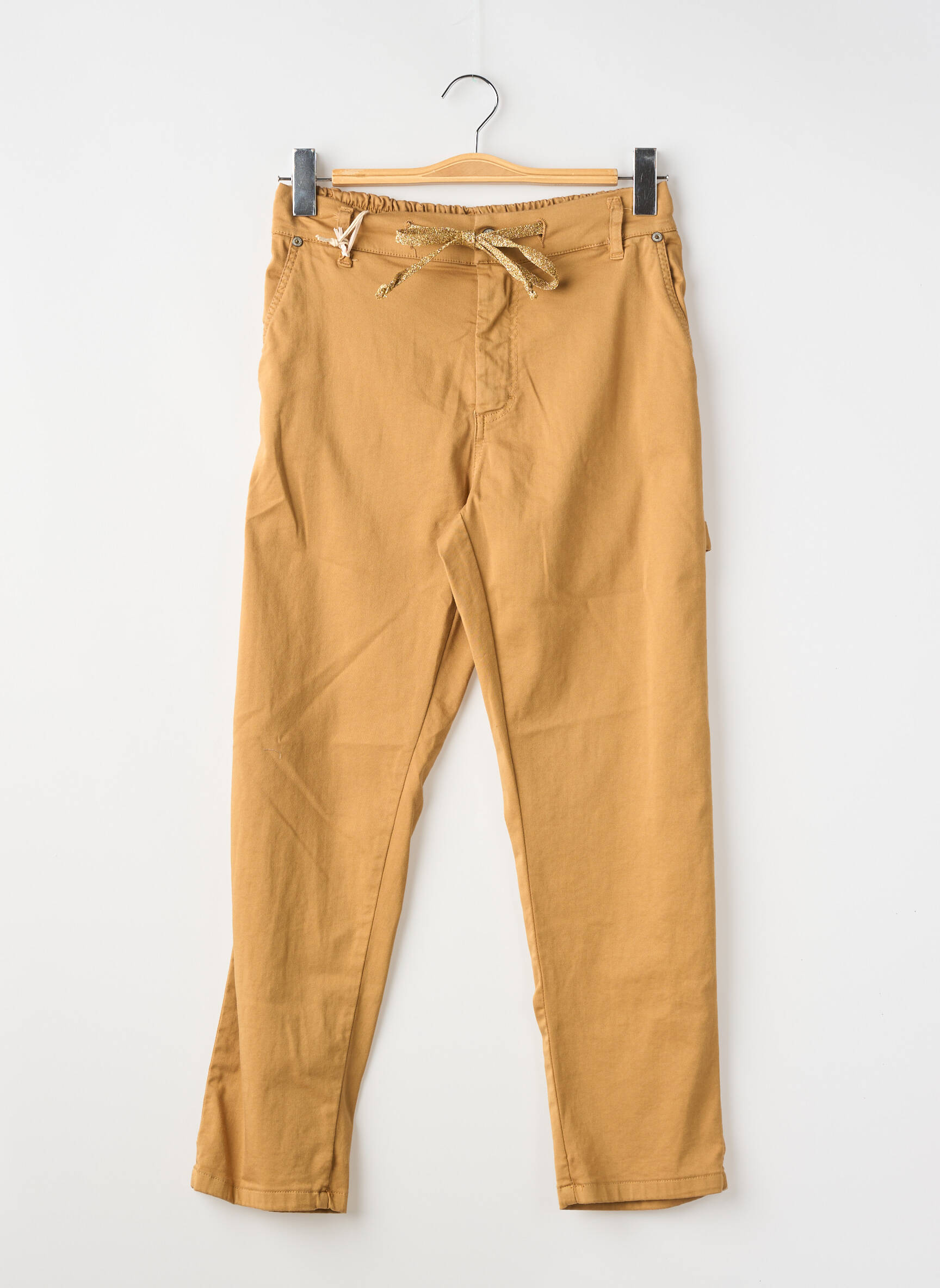 Pantalon 7/8 maro PLEASE femeie