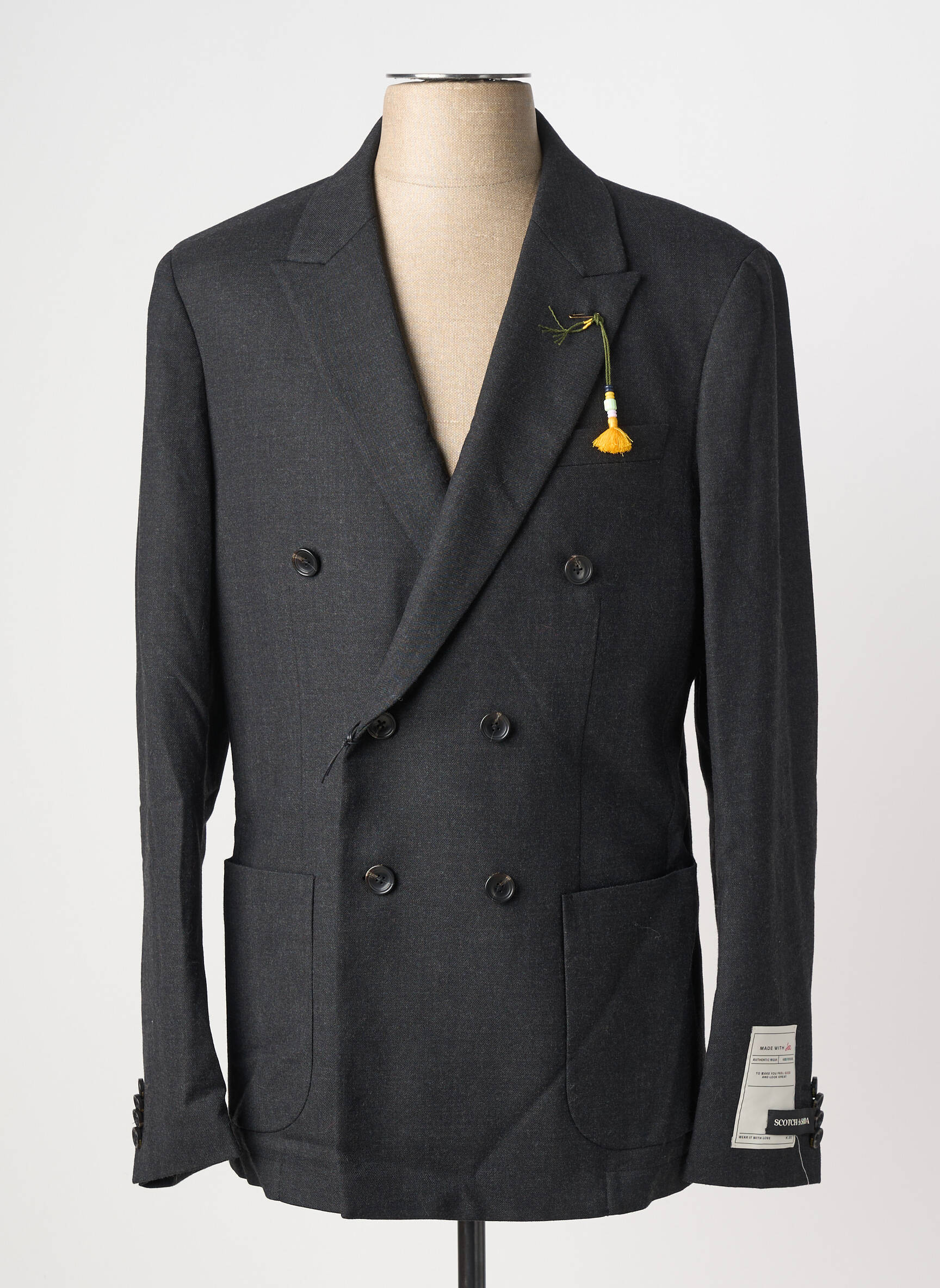 Sacou negru SCOTCH & SODA bărbat