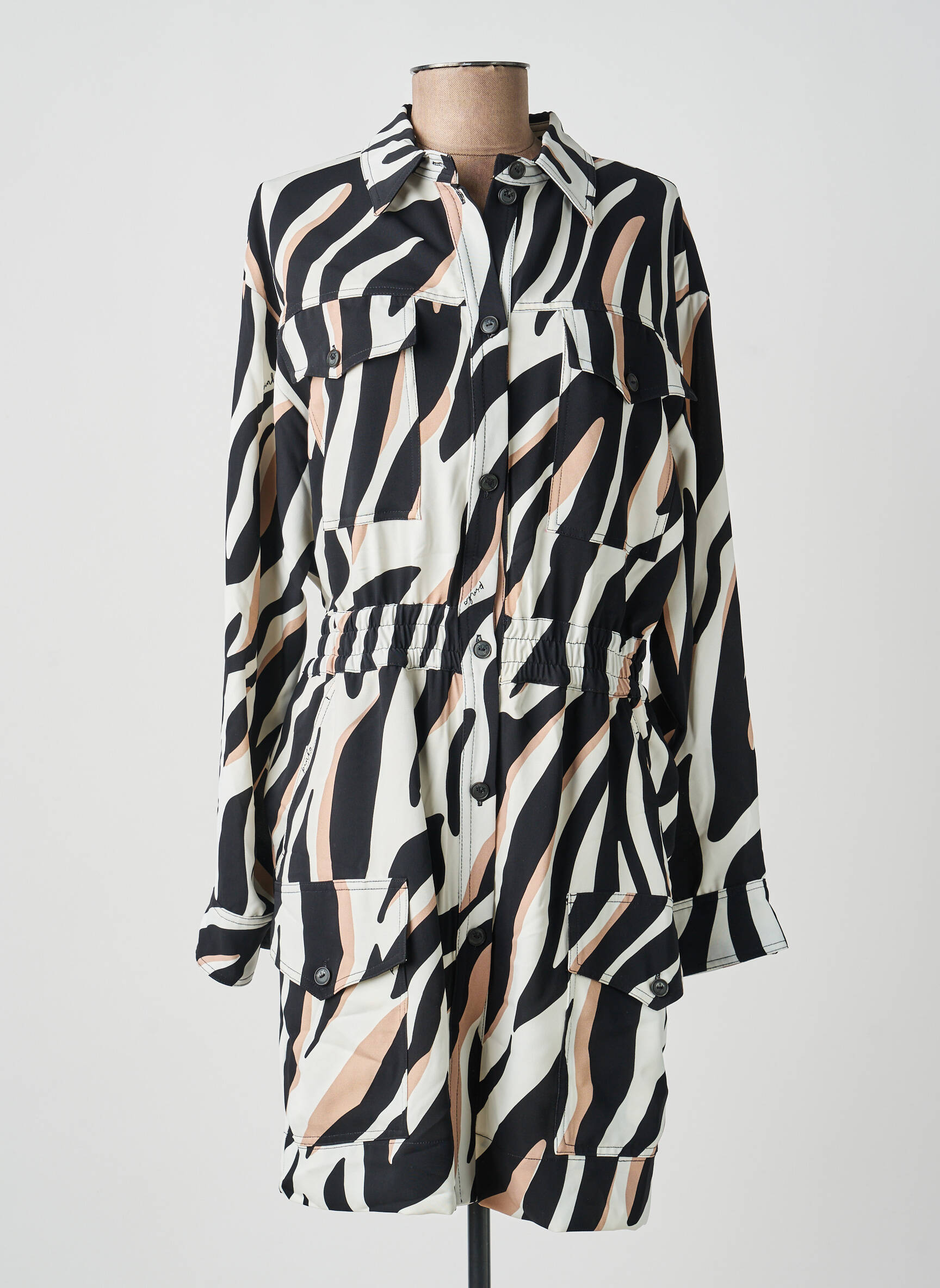 Rochie scurtă multicolor PINKO femeie