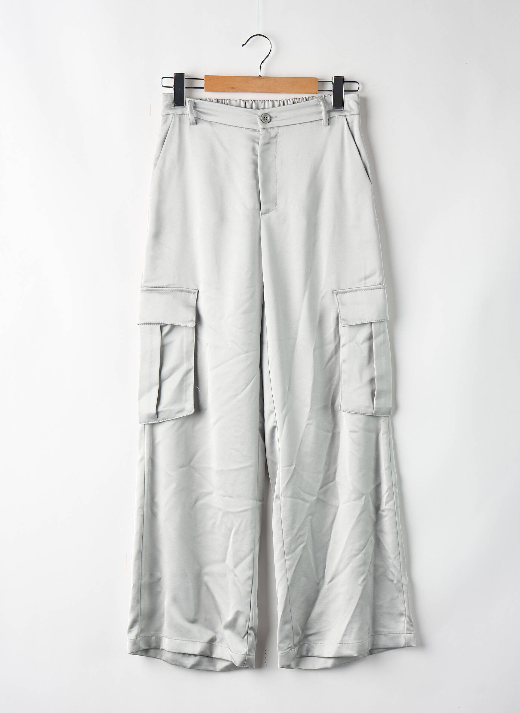 Pantalon cargo argintiu IMPERIAL femeie