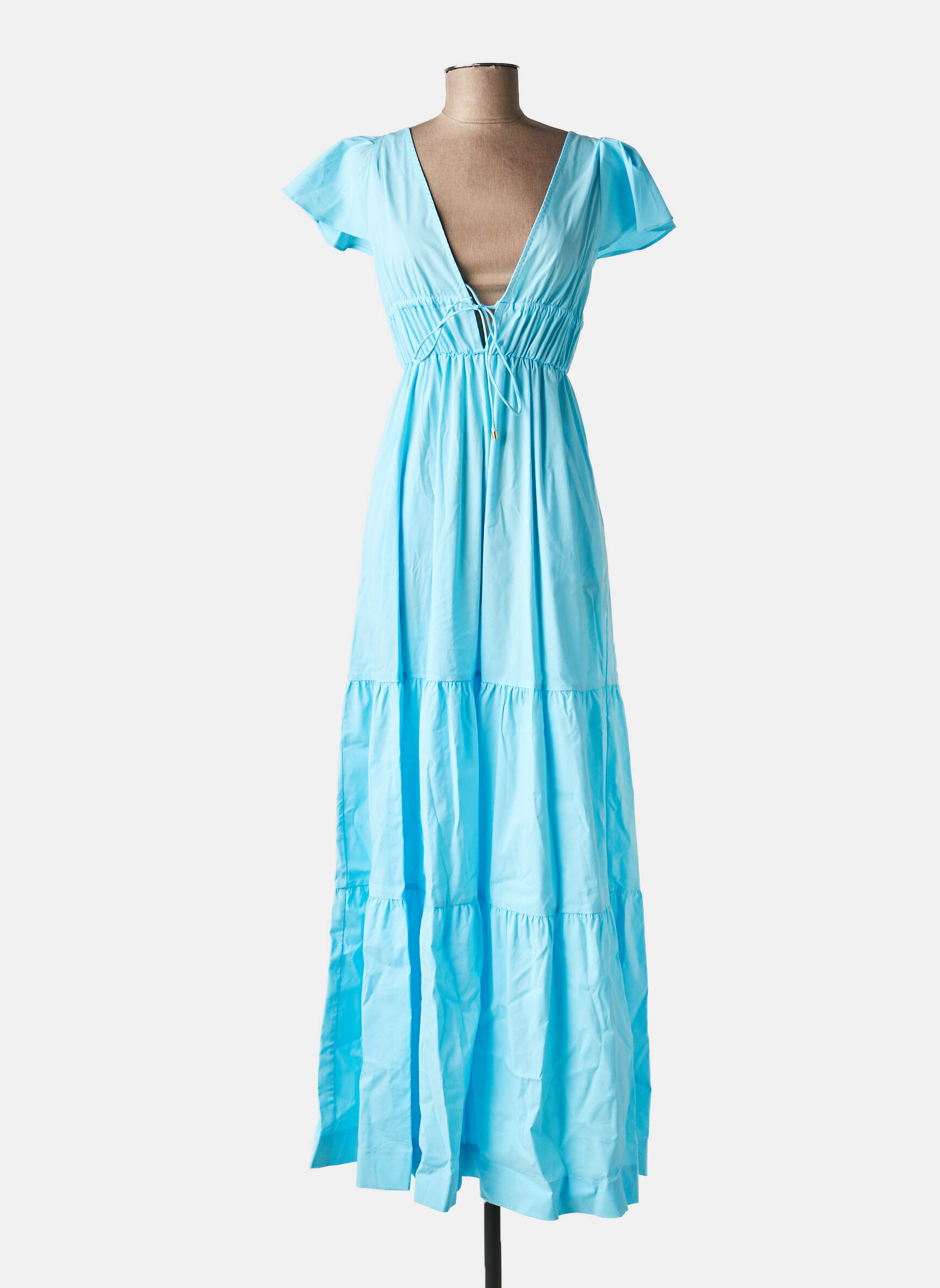 Rochie lungă albastru TWINSET femeie
