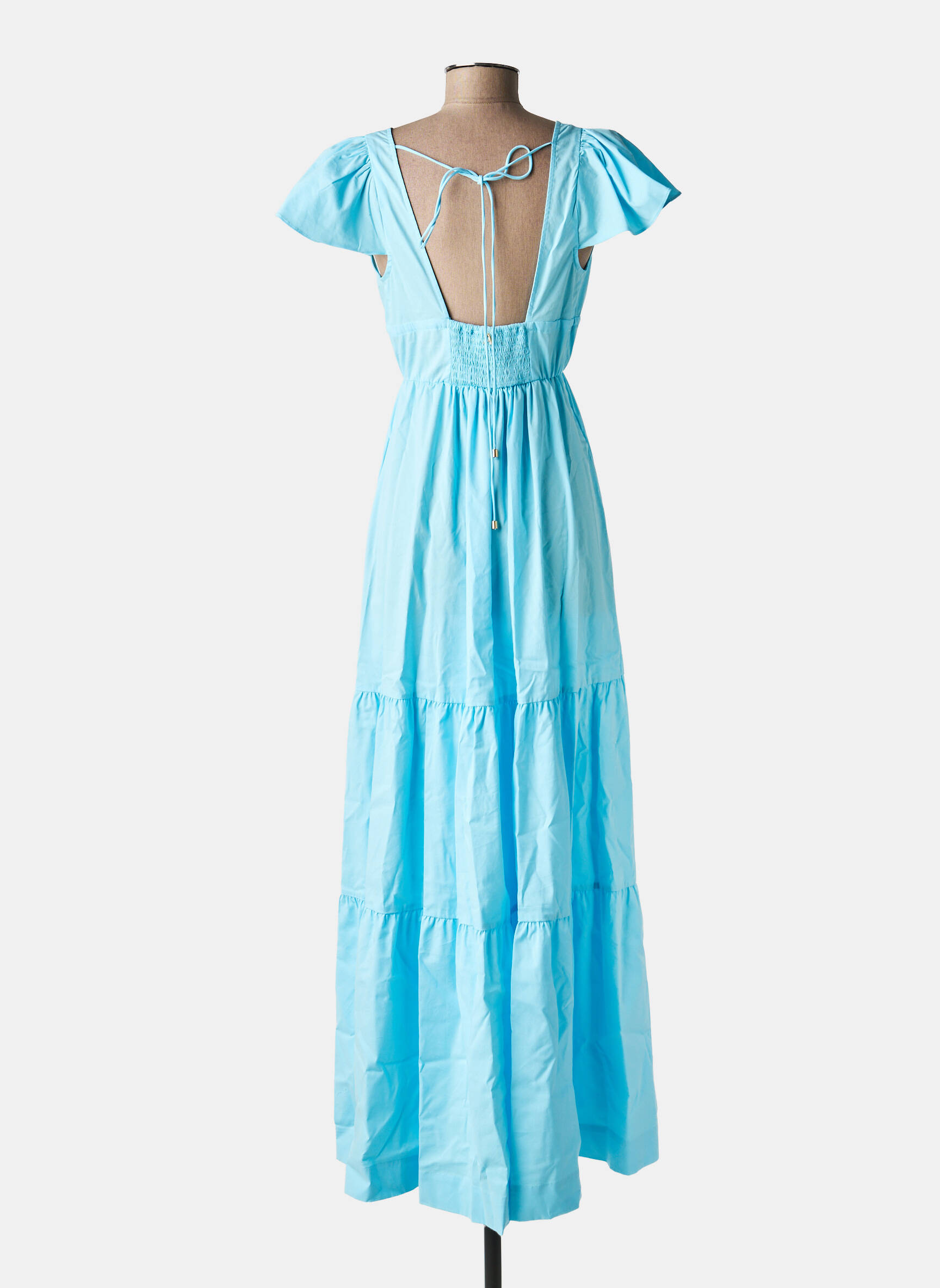 Rochie lungă albastru TWINSET femeie