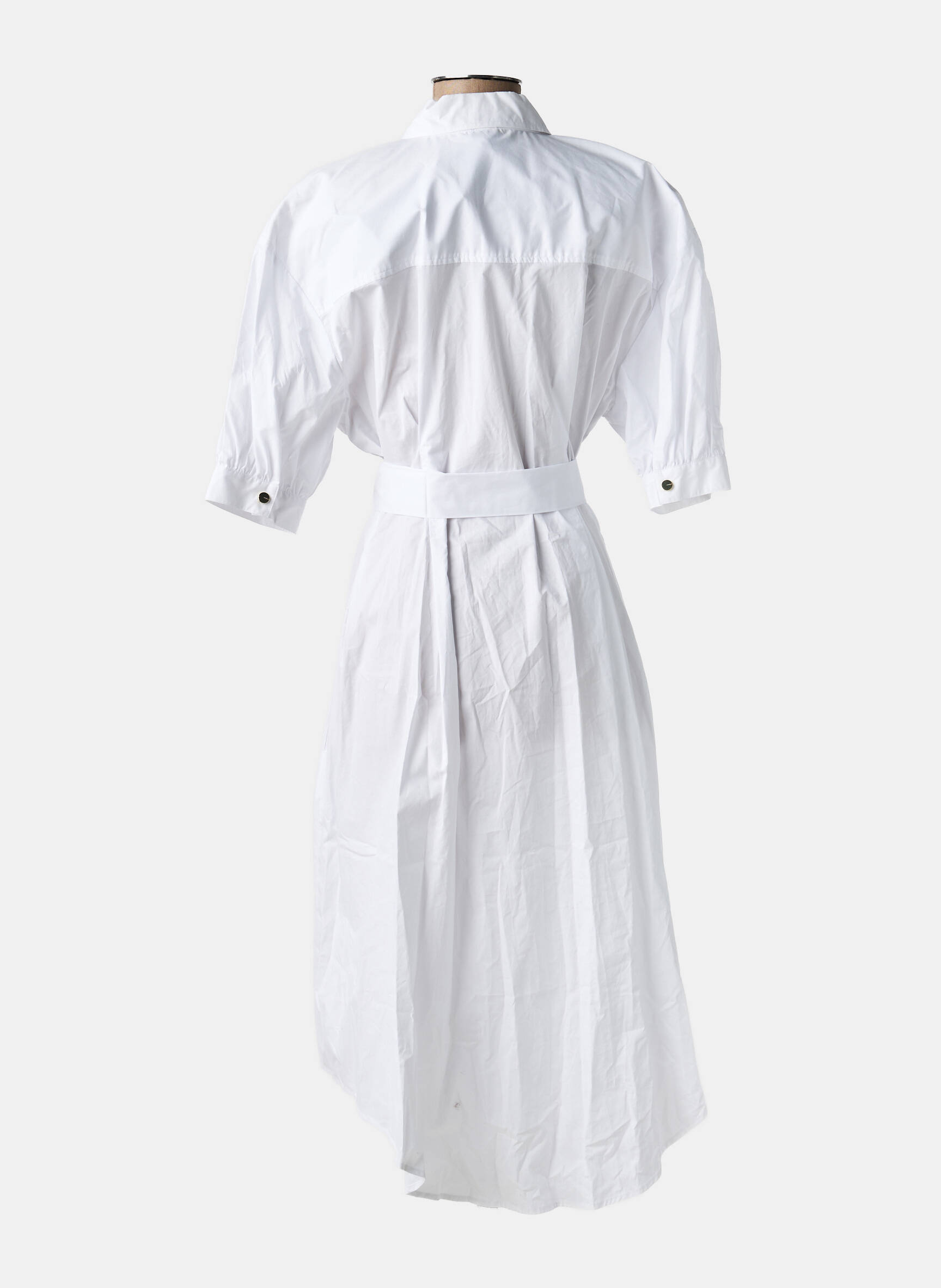 Rochie midi alb PINKO femeie
