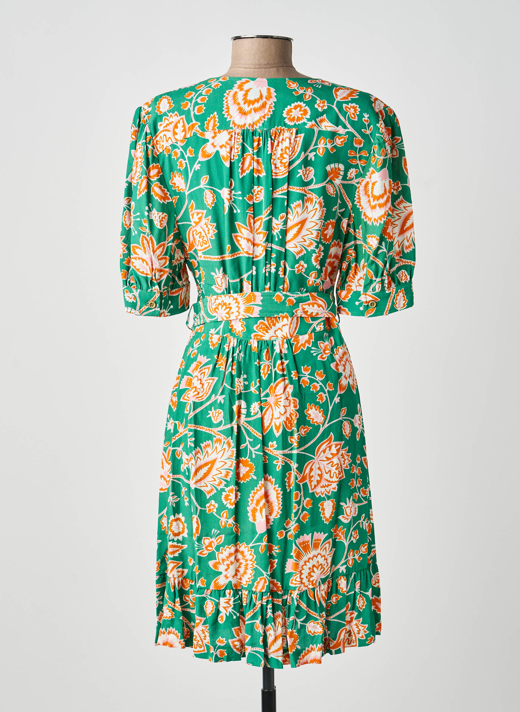 Rochie scurtă verde LA PETITE FRANCAISE femeie