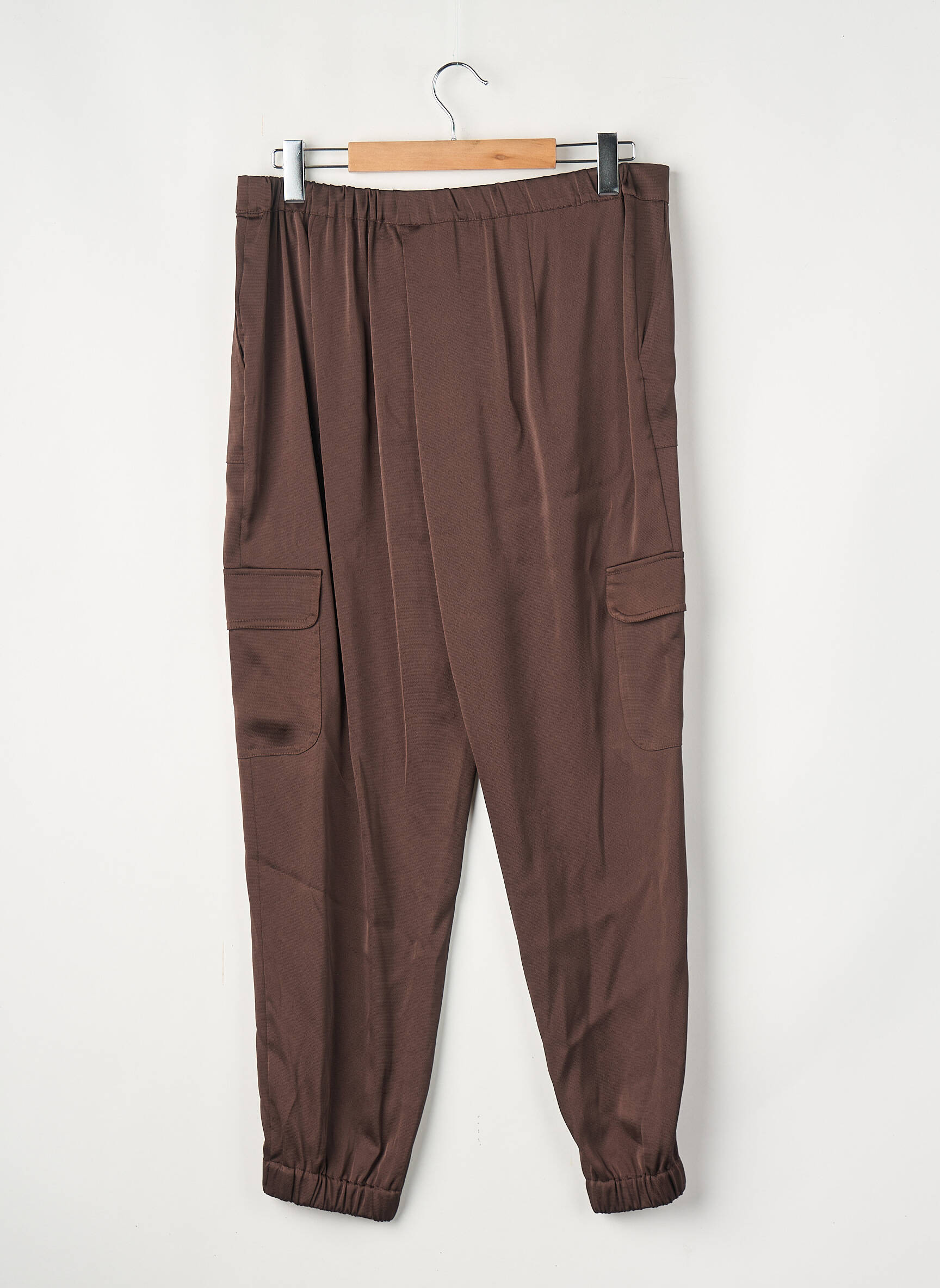Pantalon cargo maro PERSONA BY MARINA RINALDI femeie