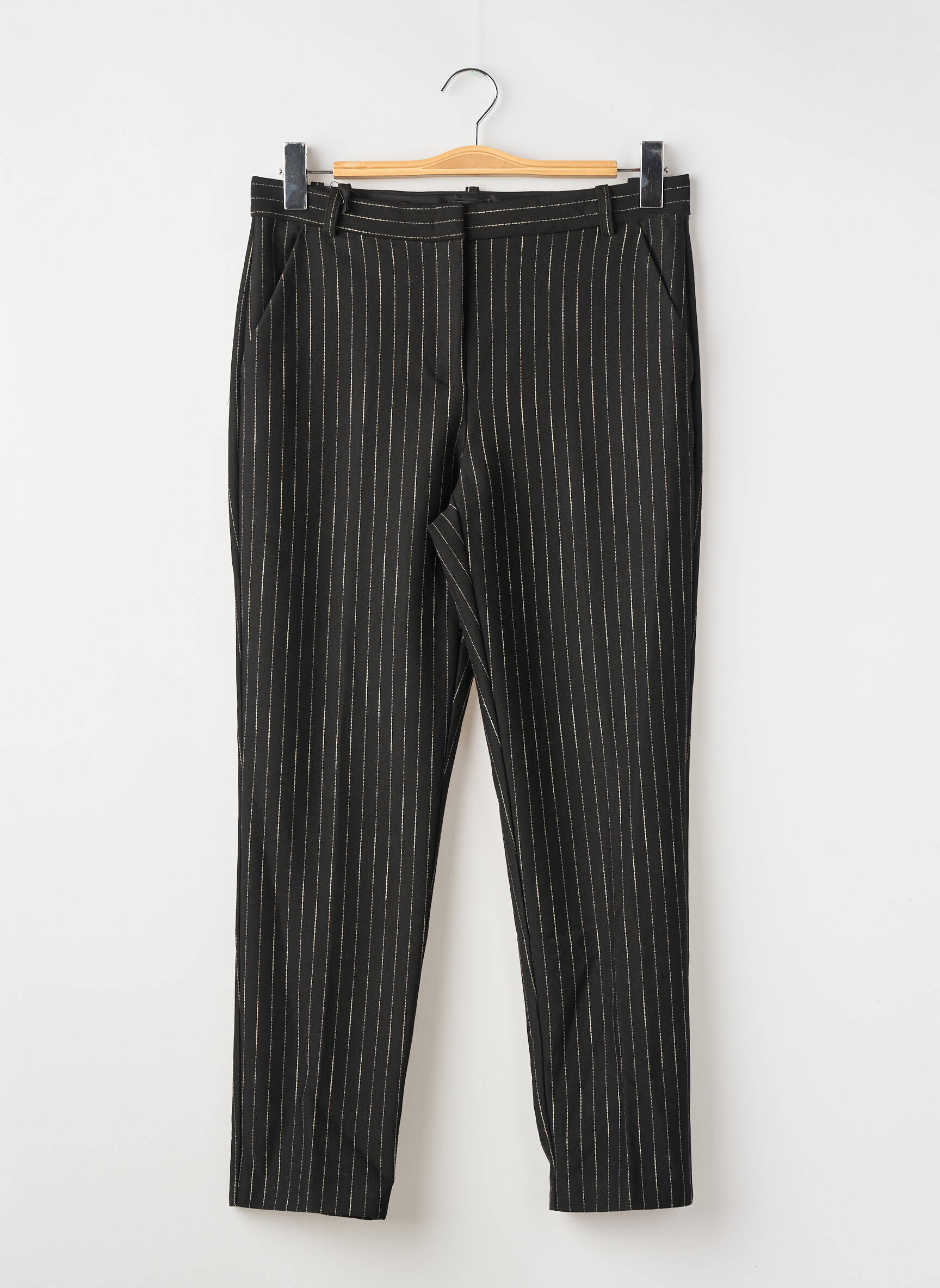 Pantalon drept negru PINKO femeie