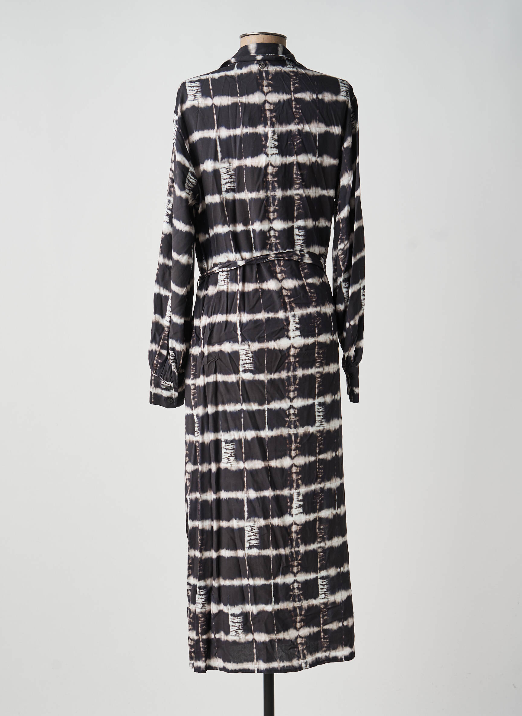 Rochie lungă negru PLEASE femeie
