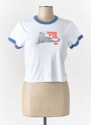 Tricou alb LEVI'S femeie