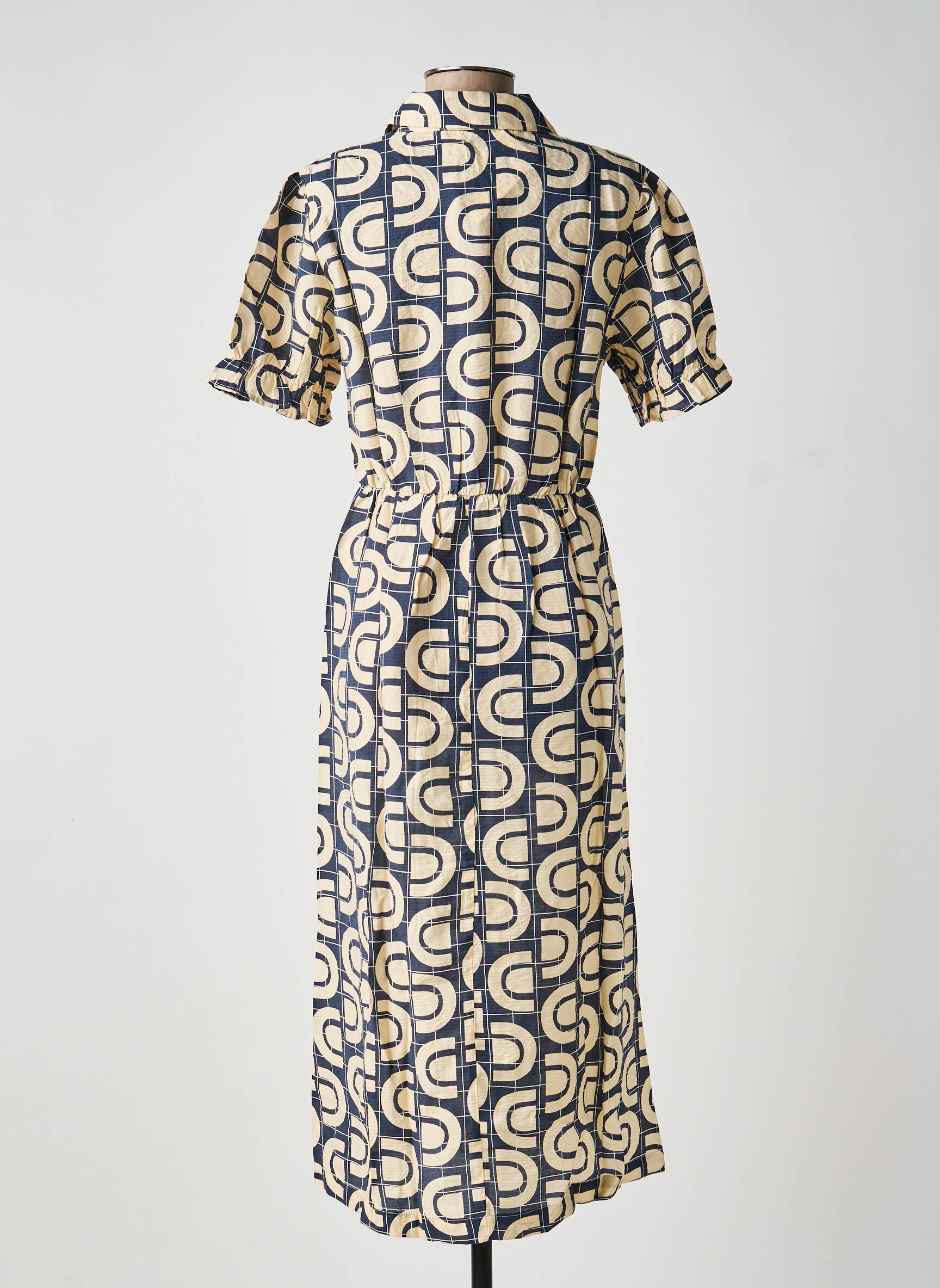 Rochie midi albastru OBJECT femeie