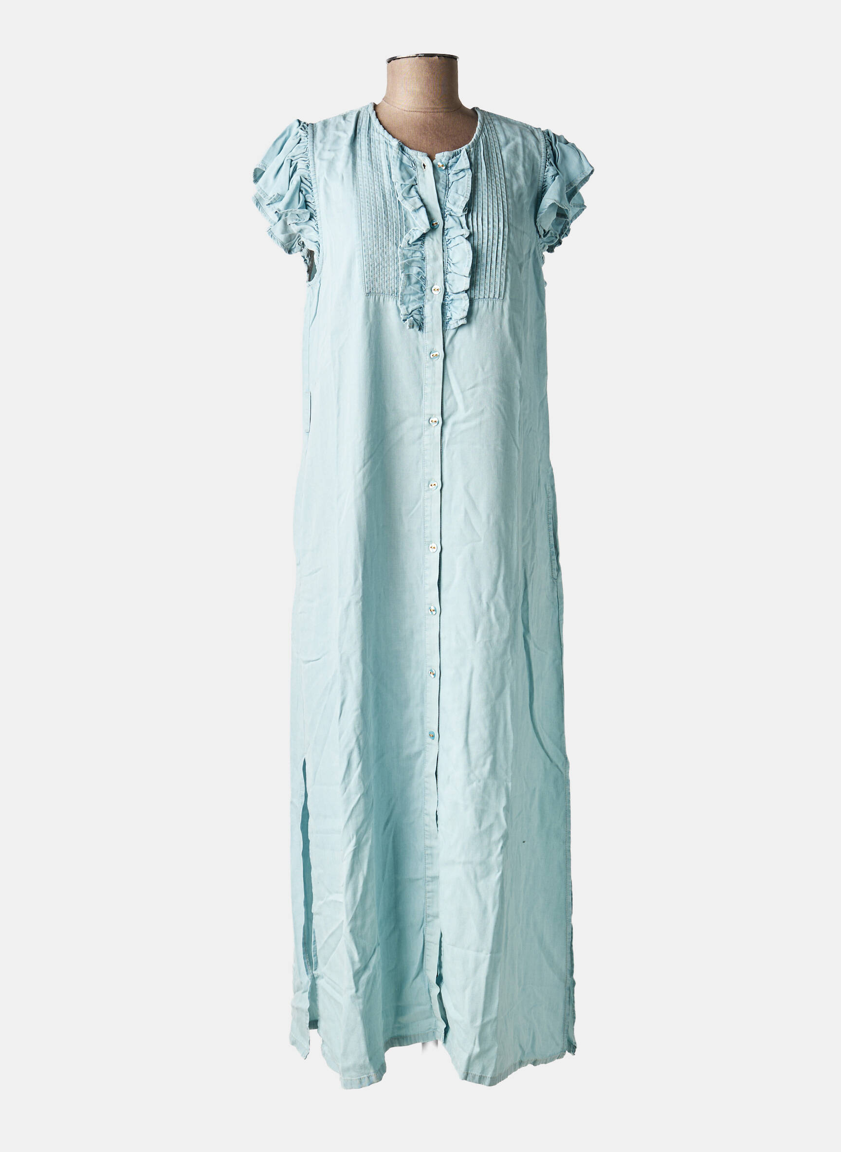 Rochie lungă albastru TWINSET femeie