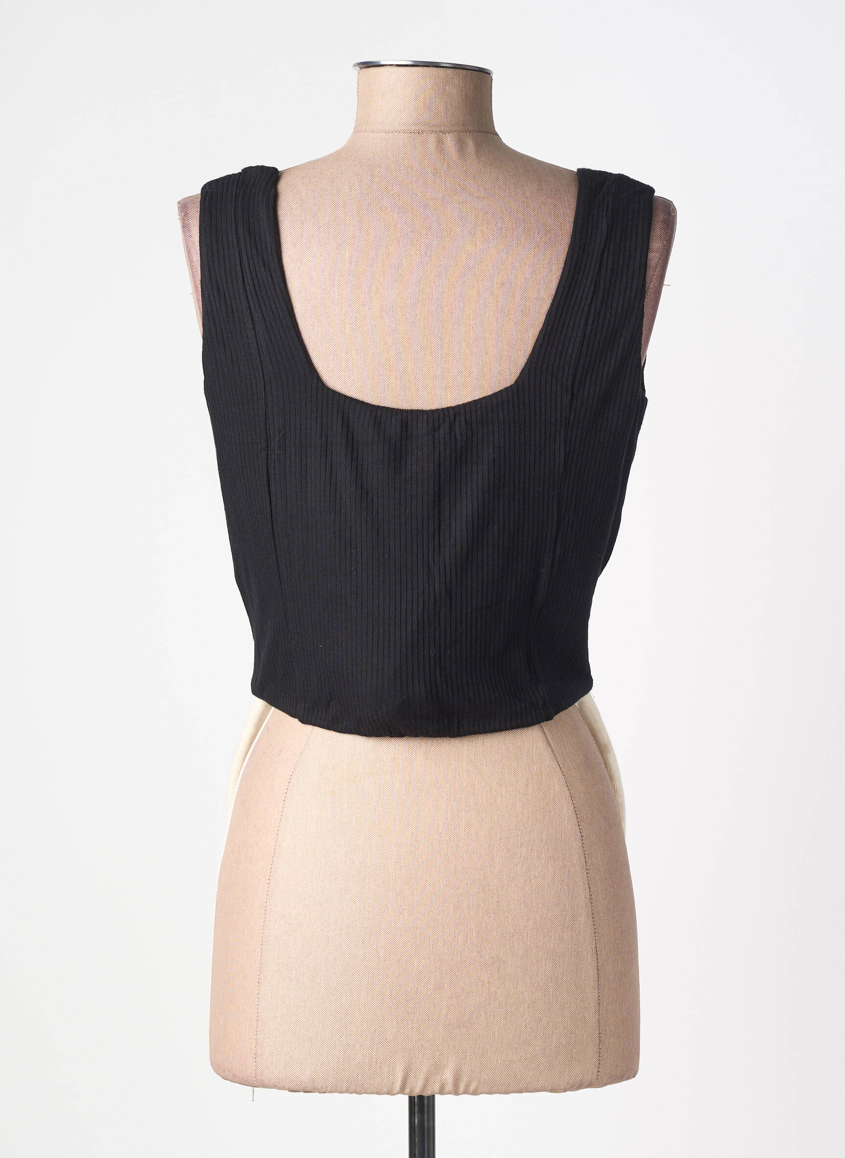 Top negru MAT FASHION femeie