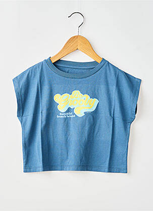 Tricou albastru SUNCHILD fată