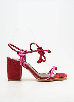 Sandale/pantofi decupați roșu ALOHAS femeie
