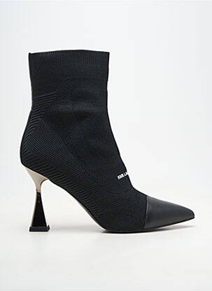 Botine/ghete negru KARL LAGERFELD femeie